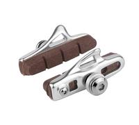 Uqezagpa 1pair Antiskid Bicycles Brakes Alloys Frictions Wheel Brake Silents Brake Pad For Mountain And Cycling Corrosions Resistant Bicycles Pad