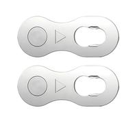 Uqezagpa 1Pair Bicycles Chain Quickly Link Connector Joints 6/7 / 8/9 / 10/12 Speed Bike Connector Release Buckle Road Bike Missing Button