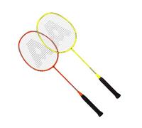 Uqezagpa 1Pair Light Weight Badminton Racket Set Professional Double Badminton Racquet Shuttlecocks for 2 Players Playing Shuttlecocks
