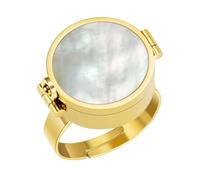 Uqezagpa 1Pc Adjustable Lip Balm Holder Portable Finger Accessory Stainless Steel Travel Essential Daily Use Lip Balm Storable Rings