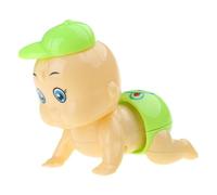 Uqezagpa 1pc Boy Girl Crawling Crawl Clockwork For Doll Wind Up Toy For Baby Kids Party G Clockwork Toys