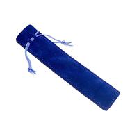 Uqezagpa 1Piece Drawstring Pen Pouches Velvets Solid Color Single Ballpoint Pen Bag Case Sleeve Holders Student Gifts Pencil Bags Stationery Organizer