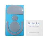 Uqezagpa 1Set Replacement Curved Edges Skates Feet Stickers For GProX Superlight 2 Glides Feet