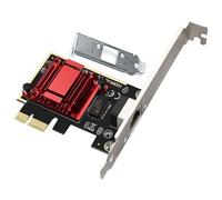 Uqezagpa 2.5Gbps PCIE To RJ45 Networking Adapter RTL8125B Installation 2500/1000/100Mbps PCIE Gigabit Ethernet Card For Home Office PCIe Gigabit Card