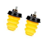 Uqezagpa 2 Divisions Rod Pad Mattresses for Simple Mounting, Permanent Substance Ensures Better Shock Absorption and Security Permanent Rubber