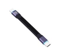 Uqezagpa 20Gbps USB3.2 TypeC Cable Fast Charging UsbC to UsbC Cable High Speed TypeC Data Line Short Line