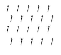 Uqezagpa 20Pcs Fishing Hook Metal Baits Spikes For Baits Metal Baits Spikes Carps Fishing Hook Baits Stings Boilies Pin Spikes