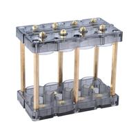 Uqezagpa 21700 Battery Storage Kits Battery Case Holder for Power, Spliceable 1S8P 2S4P 4S2P 8S1P