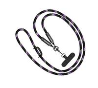 Uqezagpa 240W USB C Lanyard Cable Fast Charging Data Sync for S24 S23 Smartphone Wearable Crossbody Nylon Neck Straps Replacement Adjustable Neck Straps