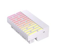 Uqezagpa 24Pin Male To Female Motherboards Power Connector Plug For 5V 3Pin ARGB Synchronized Connection Vertical Shape
