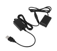 Uqezagpa 2A USB to NP-FW50 for Coupler Battery for A7RII A6500 A6400 A6300 A6100
