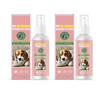 Uqezagpa 2Bottle 100ml NoChew Sprayer For Dog Bitter Extracts To Chewing And Licking Of Furniture Shoes And Sofa Protect Dog Chew Deterrents