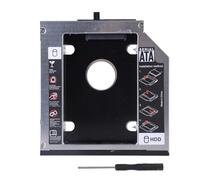 Uqezagpa 2nd SSD Hard Drive For ThinkpadT420 T430 T510 T520 T530 W510 W520 W530 Laptop DVDROM Optical Modulars Bay Dvdrom