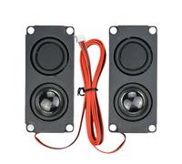 Uqezagpa 2pack 10045 Double Speakers for Advertising Machine with Enhances Basses and 5W 10W Power Option Energy Efficient Speakers