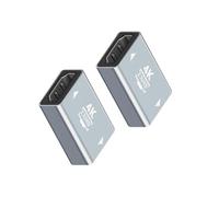 Uqezagpa 2Pack HDTV2.1 Coupler Adapter Female to Female for High Resolution 8K and 4K Content with Gold Plateds Contacts
