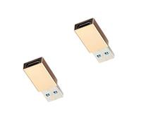 Uqezagpa 2Pack USB C Female to USB Male Adapter Type C Converters 5Gbps Data Syncing& Fast Charging for Phone Laptop