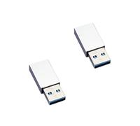 Uqezagpa 2Pack USB C Female to USB Male Adapter Type C Converters 5Gbps Data Syncing& Fast Charging for Phone Laptop
