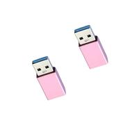 Uqezagpa 2Pack USB C Female to USB Male Adapter Type C Converters 5Gbps Data Syncing& Fast Charging for Phone Laptop