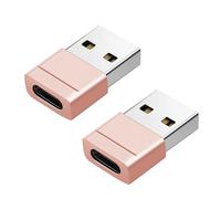 Uqezagpa 2Pack USB C Female to USB Male Adapter Type C Female To USB Male Converter 480mbps Data Transfer &Fast