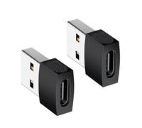 Uqezagpa 2Pack USB C Female to USB Male Adapter Type C Female To USB Male Converter 480mbps Data Transfer &Fast