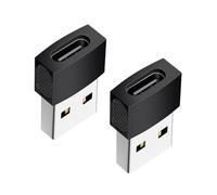Uqezagpa 2Pack USB C Female to USB Male Adapter Type C Female To USB Male Converter 480mbps Data Transfer &Fast