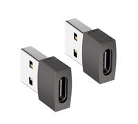 Uqezagpa 2Pack USB C Female to USB Male Adapter Type C Female To USB Male Converter 480mbps Data Transfer &Fast