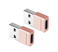 Uqezagpa 2Pack USB C Female to USB Male Adapter Type C Female To USB Male Converter 480mbps Data Transfer &Fast