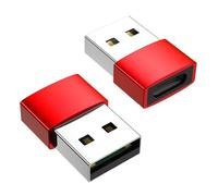 Uqezagpa 2Pack USB2.0 Male to Type C Female Adapter USB C Female to USB Male Adapter for Highly Speed Data Transfer
