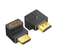 Uqezagpa 2PCS Adapter Male To Female Connector Supports 4K For Office Projection TVs Projectors Monitor Laptop Office Connector