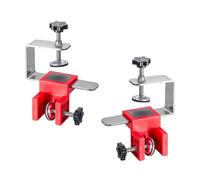 Uqezagpa 2Pcs Adjustable Drawer Installation Tool Drawer Front Installation Clamps,Drawer Fixing Clips for High Panel
