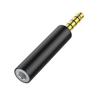Uqezagpa 3.5mm Converter Male Female Connectors Adapter 4-Section Stereo Coupler Extender for Cable