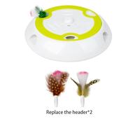 Uqezagpa 3 Mode Interactive Kitten Toy With 3 Mole Automatic And Flying Plushies For Weight Control Play Toy Entertainment