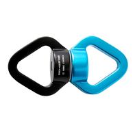 Uqezagpa 30KN Aluminum Alloy Swing Swivels Triangular Rotational 360 Degree Rope Swivels Connectors For Swing Pilates Hammock Hammock