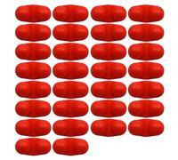 Uqezagpa 30Pcs Fishing Rod Bells Fishing Rod Alarm Alerts Bells Bites Alarm For Night Night Glows Card Line