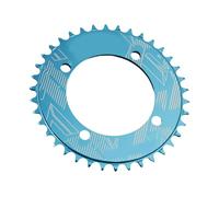 Uqezagpa 32T / 34T / 36T / 38T Road Bike Circles Crankset Single Plate Replacement Round Cycling Tooth Chainwheel Parts Enduring Mountain Positive and Negatives Teeth Chainwheel