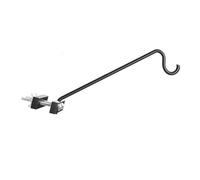 Uqezagpa 360 Degree Swivels Plant Hanger Rusts Proof Plant Hanger For Balconies Railings Outdoor Bird Feeders Holder Balconies Railing Bird Feeders Brackets