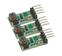 Uqezagpa 3Pcs 3.3V 3.7V 5V 6V 5V to 12V Adjustable Stepping Up Converter Module Adjustable Regulator for Power Supply Boosting Converter Module