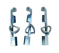 Uqezagpa 3Pcs Cue Tip Clamps Repair Fasteners Replacement Billiard Cue Head Clip For Pool Table Regain Game Accuracy Portable Billiard Tool