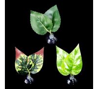 Uqezagpa 3pcs Decorative Artificial Water Plant Hotel Plant Ornaments Fish Tanks Trees for Reptiles