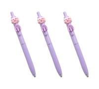 Uqezagpa 3Pcs Gel Inks Pens 0.5mm Fine Point Neutral Pens Gel Writing Journaling Stationery Home School Offices Supplies Neutral