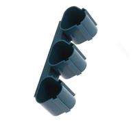 Uqezagpa 3Slot Battery Holder Tool Storage Bracket for 12V Batteries Storage Holder Easy Installation Durability
