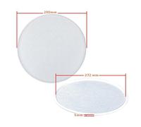 Uqezagpa 4/5/6.5/8inch Ceiling Speakers Grille Covers Round Commercial Ceiling Speakers Grille For Decorative Accessories Mesh Cover