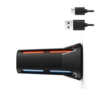 Uqezagpa 4 Port Charging Station For Switch2 TNS Controllers With LED Indicators USB Powered Compactly Design DC5V/3A Input