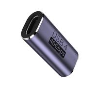 Uqezagpa 40Gbps USB Type C Female To Female Converter USB C Adapter 8K@120HZ For Laptop Portable Connector