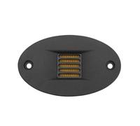 Uqezagpa 4inch 4Ohm Tweeter Loudspeaker Unit Air Motion 30W HIFI Loudspeaker Easy Installation Treble For Home Theater Aluminum Cover