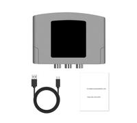 Uqezagpa 4K HDTV Sound Extractor HDTV To Sound Adapter 4K Video Output With Coaxials Port For Computers Systems Extractor