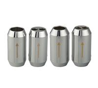 Uqezagpa 4pcs Aluminum Alloy Auditory Wire Splitters Set 14mm 16mm 2Hole/Single Hole for Auditory Systems and Home