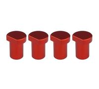 Uqezagpa 4Pcs Aluminum Alloy Benches Dogs Workbenches Pegs Brake Stops for Secure Positioning in 19mm or 20mm Dog