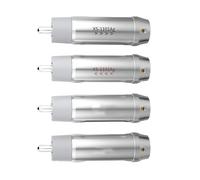 Uqezagpa 4pcs Music Plugs HiFi Plugs Silver Music Male to Male Silver Plugs for Home Theater Amplifiers