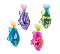 Uqezagpa 4pcs Realistic Moving Fish Cats Toy With Automatic Sensors Activation Pet Safe Battery Operated Lighting For Kittens Motion Activated Cats Toy